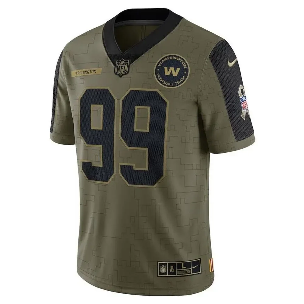 NWT Nike Chase Young Jersey Mens Med Salute To Service Authentic $170 Washington